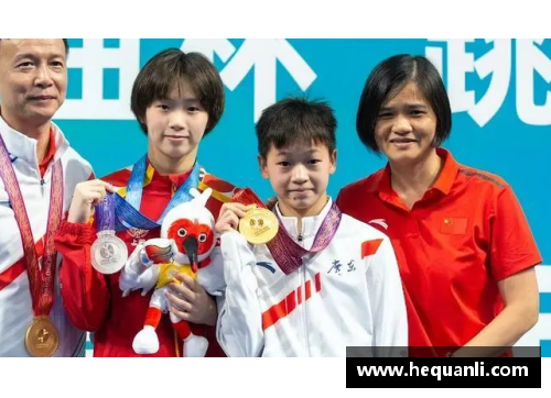 开云电竞官网可爱瞬间！张家齐、陈芋汐在奥运选拔赛中的温馨拥抱 - 副本